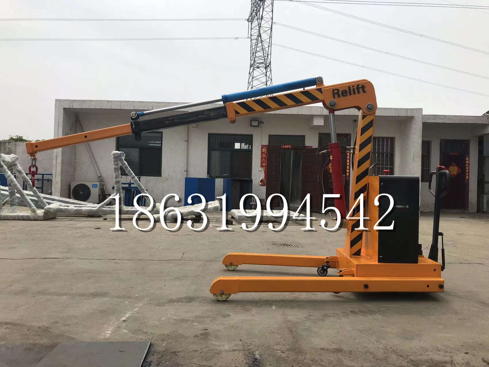 凤林镇久征定做3吨三轮随车吊 农用园林绿化移树吊 平板工程用小吊机